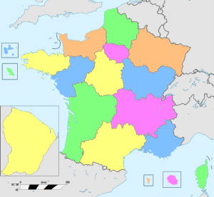 France 18 regions