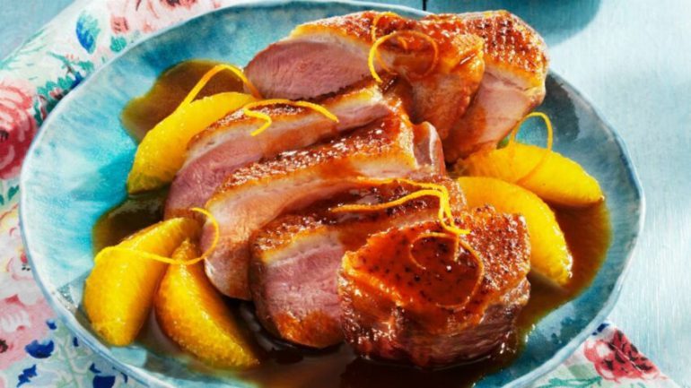 Magret de Canard à l'Orange et au Miel