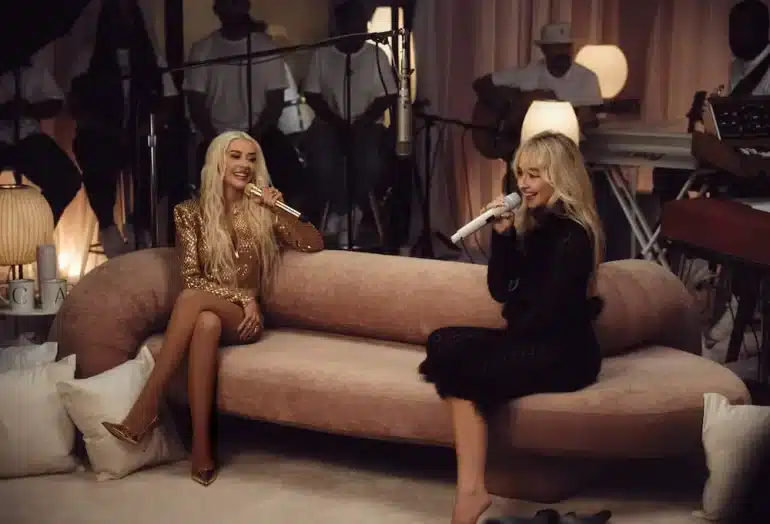 Christina Aguilera Sabrina Carpenter