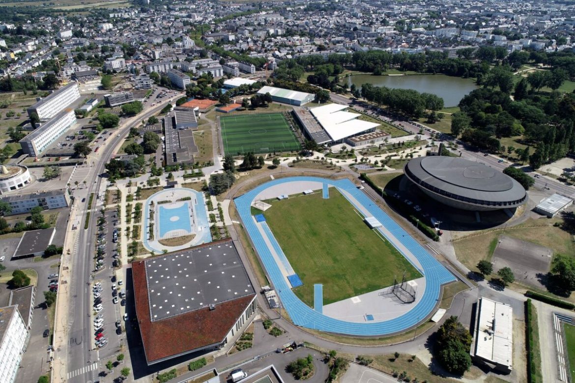 La plaine des sports à Saint-Nazaire