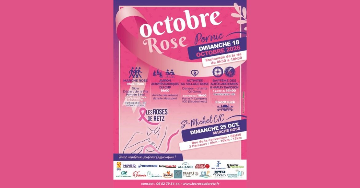 Octobre Rose à Pornic